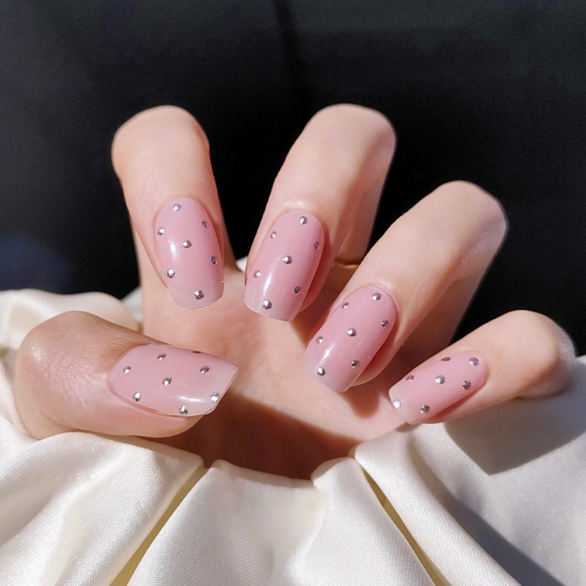 BERYOUR PINK PUNK SEMICURED UV GEL NAIL STICKERS KIT (BUY ANY 2 NAIL KITS GET FREE UV LAMP) - NG200131
