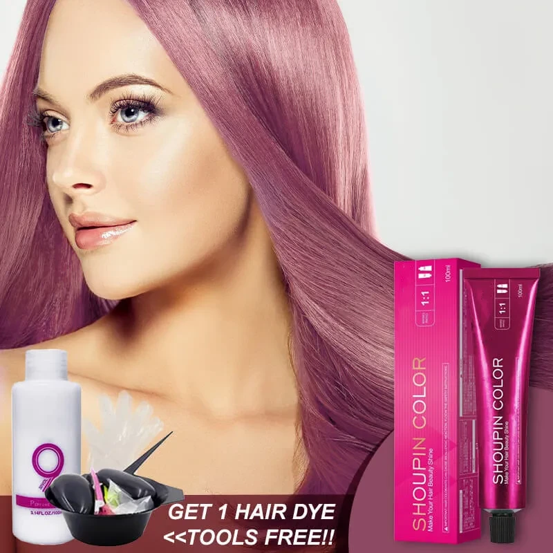 Pink Brown & Cherry Hair Color Cream Kit