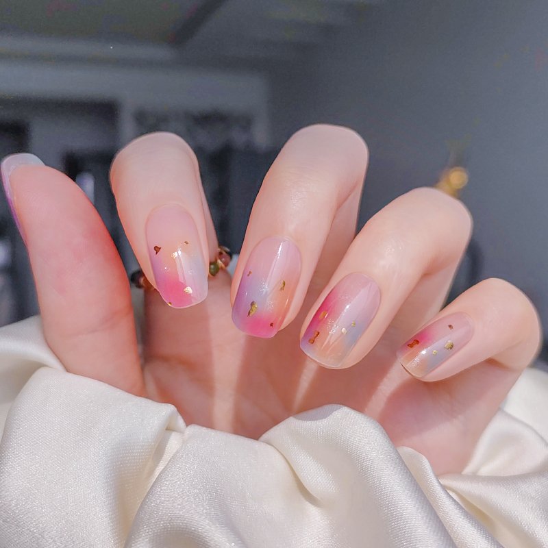 BERYOUR COLORFUL BUBBLES - SEMICURED UV GEL NAIL STICKER KIT NG200201 (BUY ANY 2 NAIL KITS GET FREE UV LAMP) - NG200201