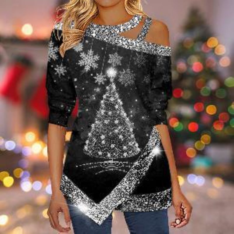 2023 European and American Autumn and Winter T-shirts 3D