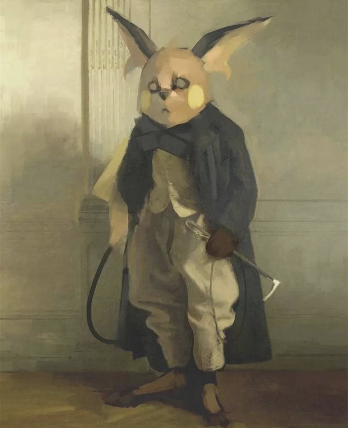 Lord Rebbe Chudel Portrait Pikachu