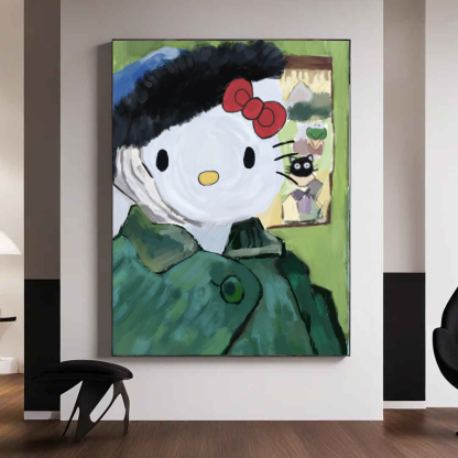 Van Gogh Hello Kitty