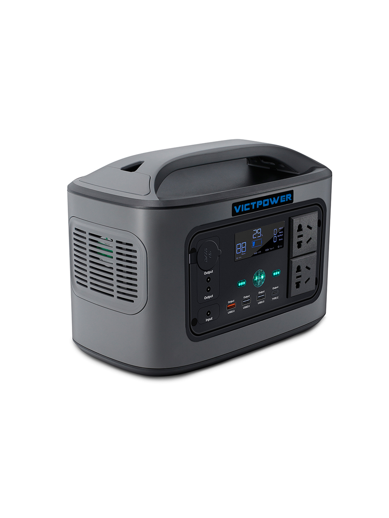 Portable power station 300Grey 300Wh 