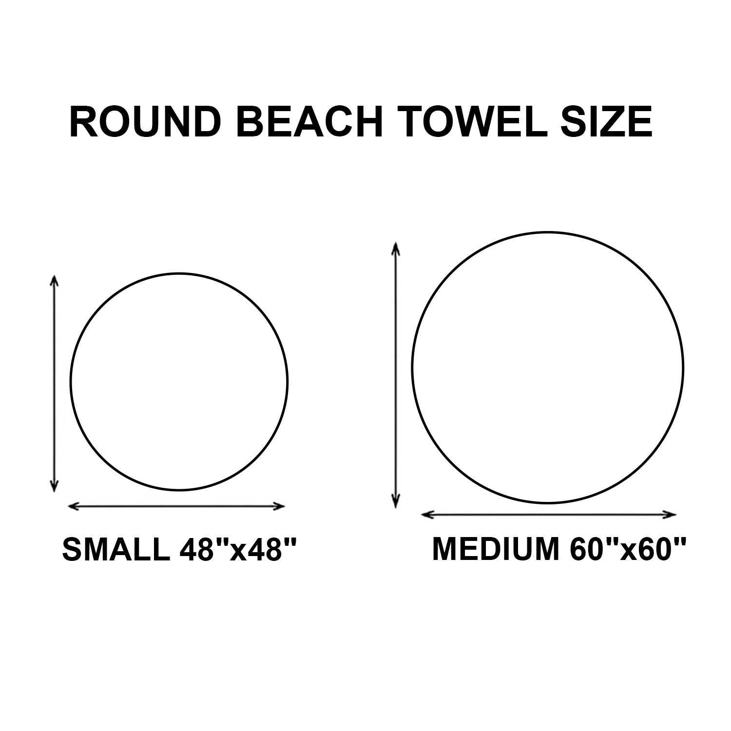 Pearl Shore Round Beach Towel 