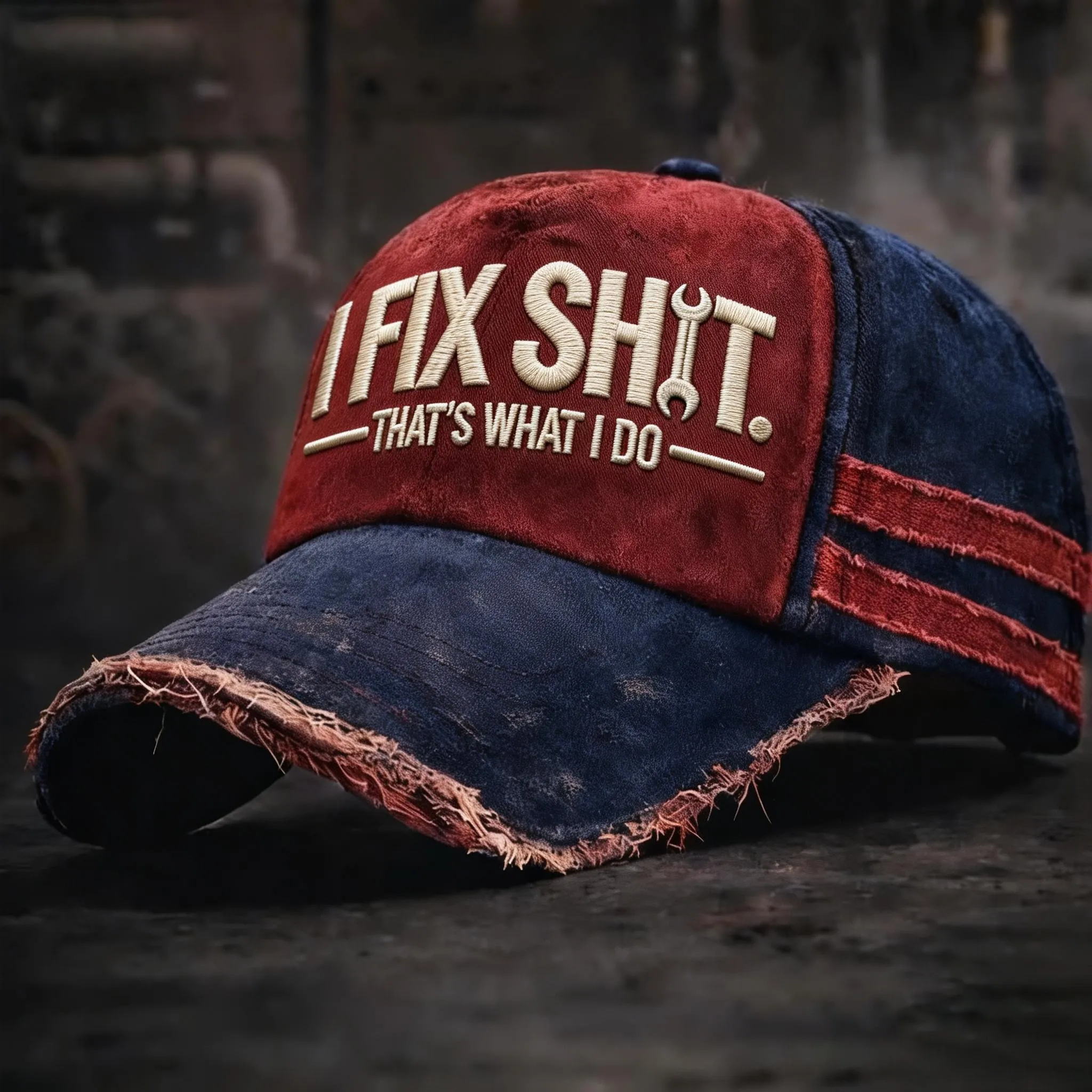 🎉Last Day 49% OFF - I Fix Shit That’s What I Do Vintage Trucker Cap 🎩