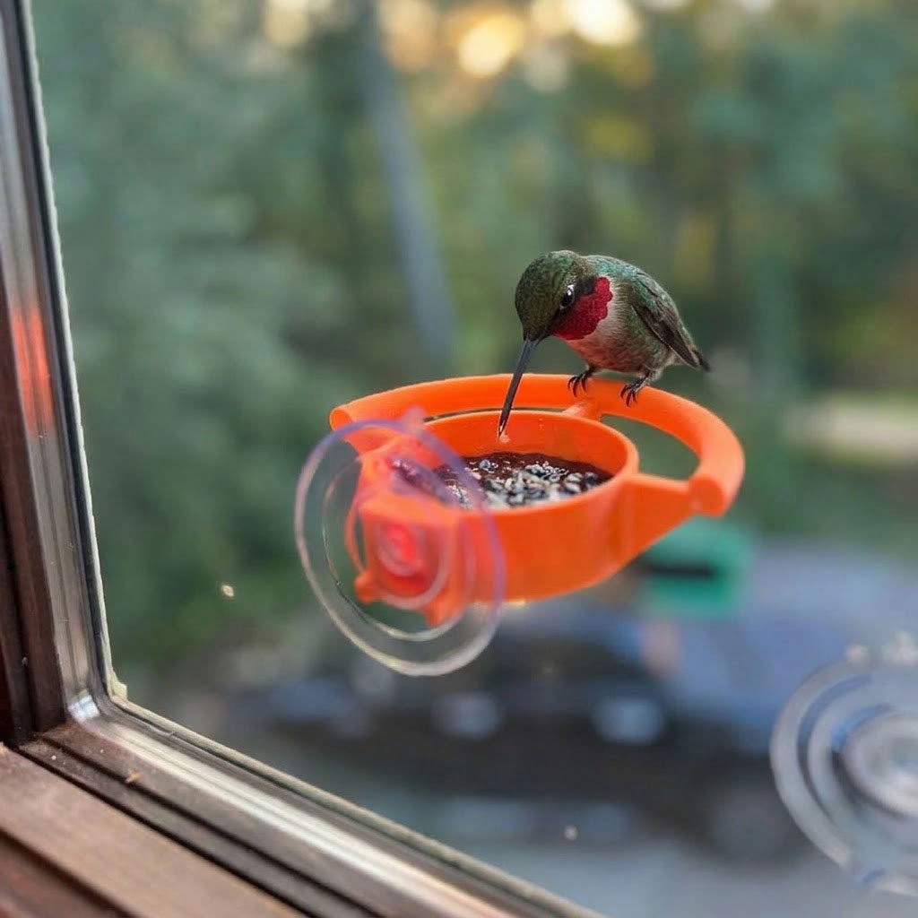 Bird Feeder Suction Cup Holder
