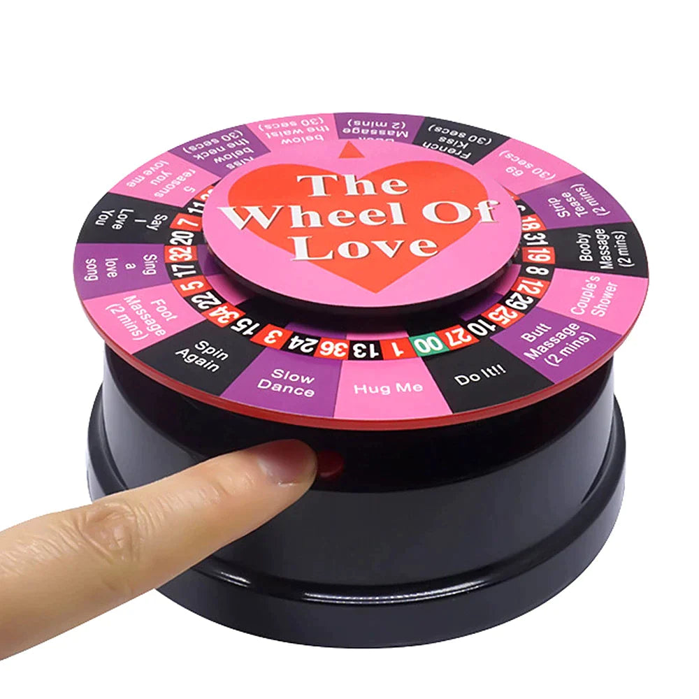 Mini Wheel of Love - Wheel of Fortune with 17 Exciting Possibilities