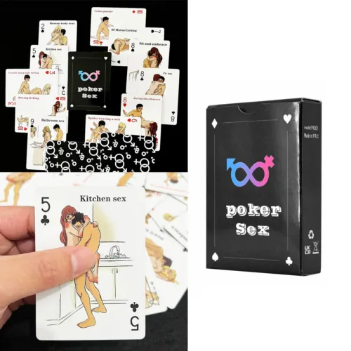 Adult Couples Poker Game Poker Bedroom Night Fun Games