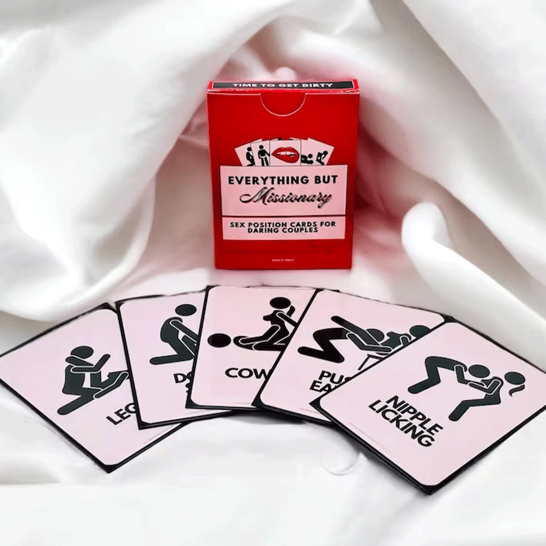 Couples Position Card Game