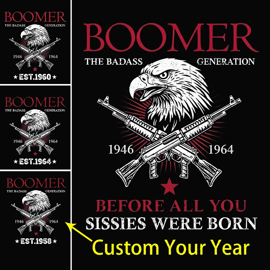 🦅 BOOMER | THE BADASS GENERATION Hoodie / T-Shirt