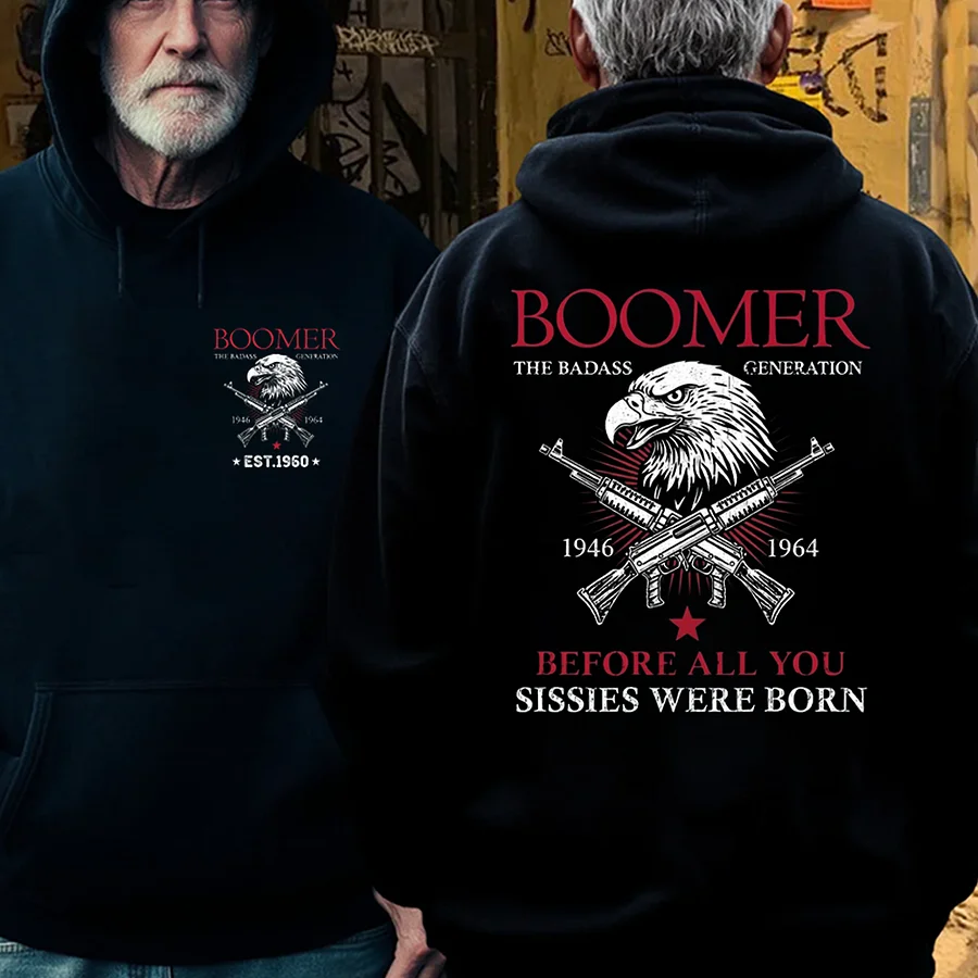 🦅 BOOMER | THE BADASS GENERATION Hoodie / T-Shirt