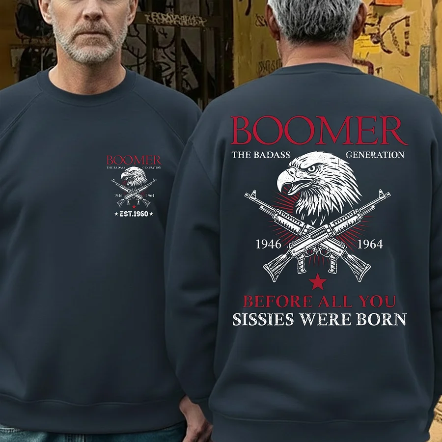 🦅 BOOMER | THE BADASS GENERATION Hoodie / T-Shirt