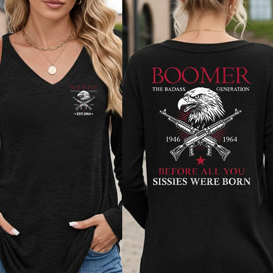🦅 BOOMER | THE BADASS GENERATION Hoodie / T-Shirt