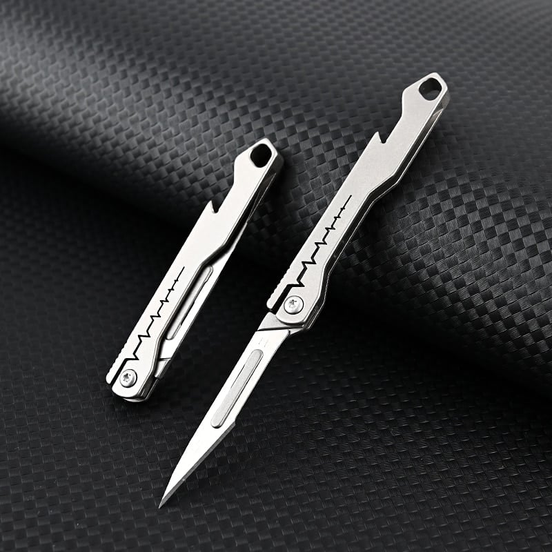 🔥LAST DAY 49% OFF🔥EDC Pocket Utility Knife with 10 Pcs of Replaceable Blades