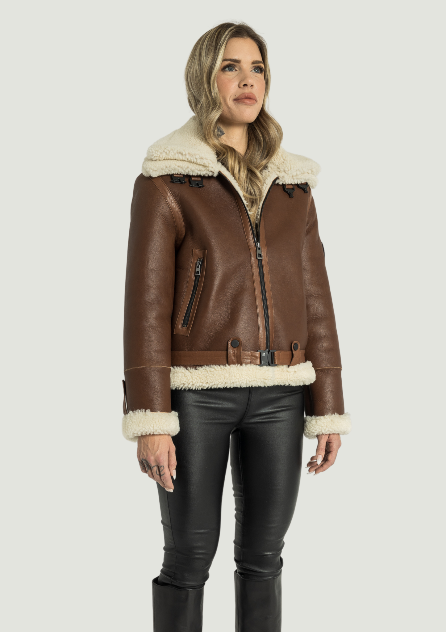 Veronica Sheepskin Jacket