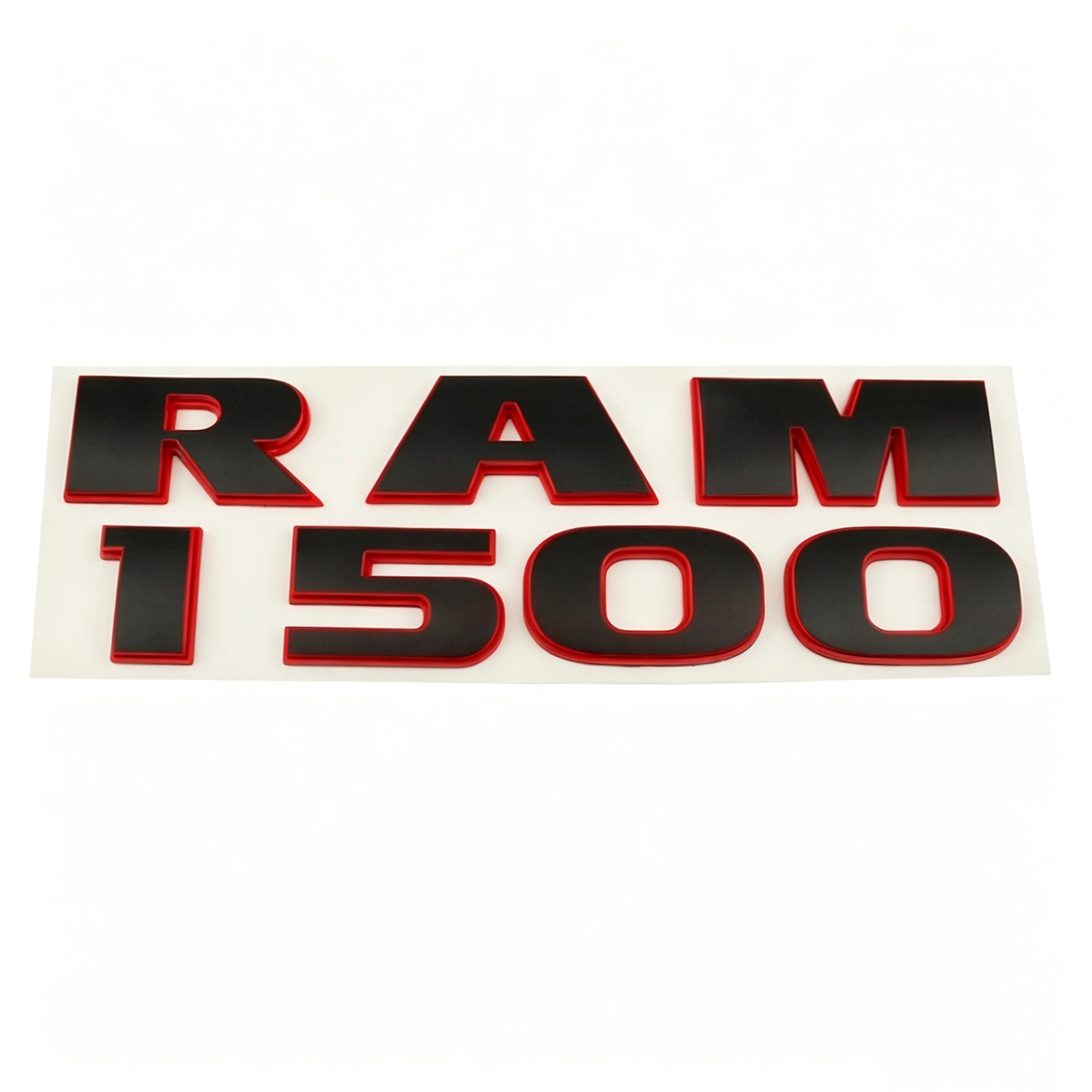 ABS DODGE RAM 1500 2500 3500 Car Emblem Badge for Dodge Black Red Color Netby