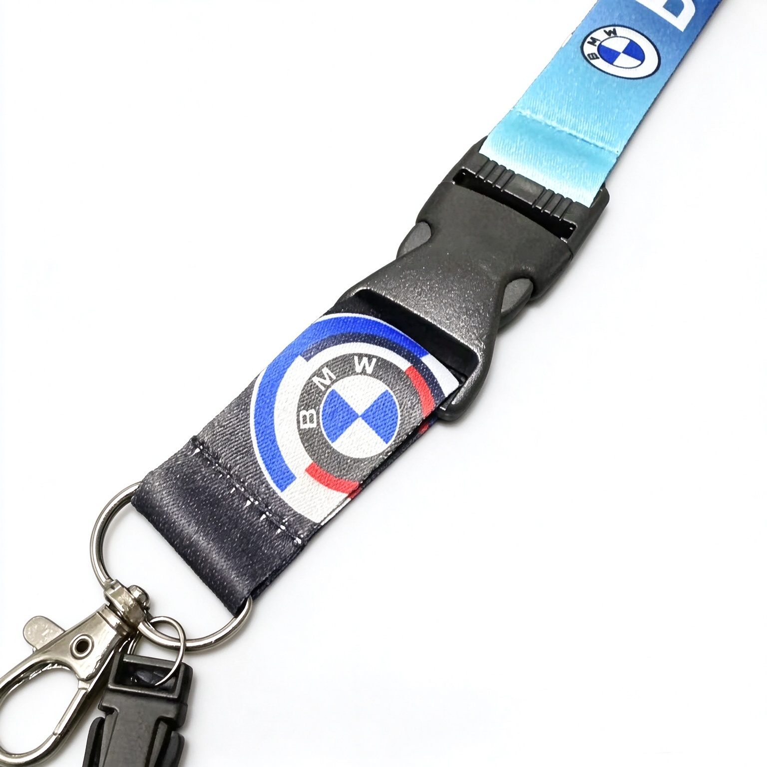 BMW 50th Anniversary Car Logo Lanyard Keychain Keyring Neck Strap Netby