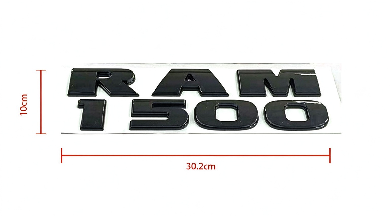 ABS DODGE RAM 1500 Car Truck Emblem Badge for Dodge Black Silver Color Netby