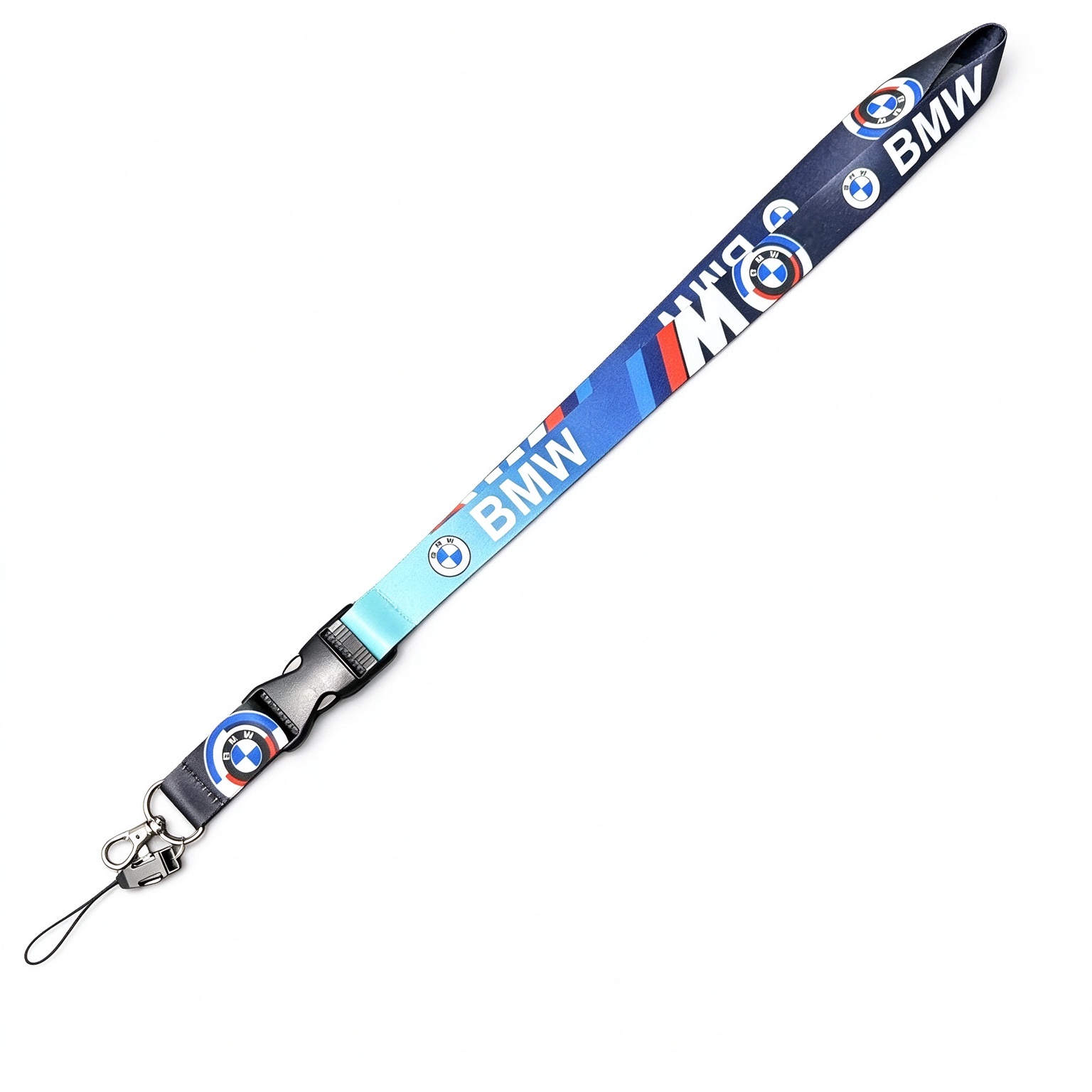 BMW 50th Anniversary Car Logo Lanyard Keychain Keyring Neck Strap Netby