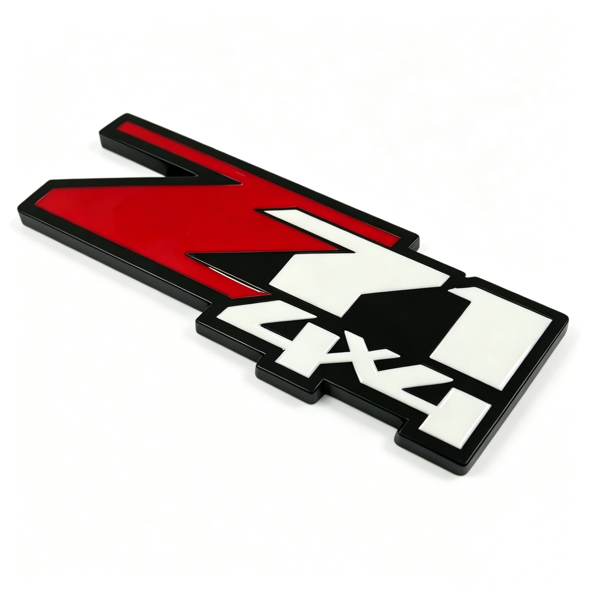 8.5*2.8cm Metal Z71 4X4 Car Sticker for Chevrolet Chevrolet Silverado Truck OFFROAD Netby