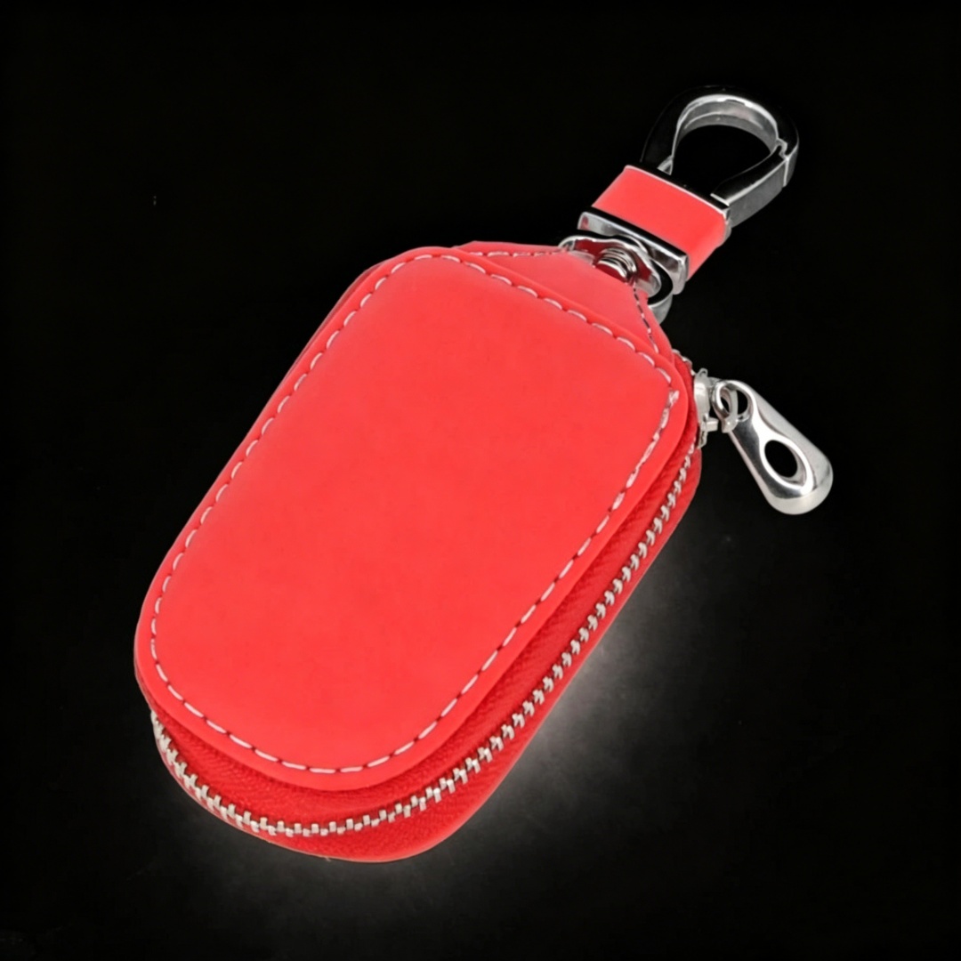 Black Brown Red Color Leather Car Remote Key Wallet for AUDI BENZ BMW BUICK ASTON MARTIN CHEVROLET FERRARI Netby