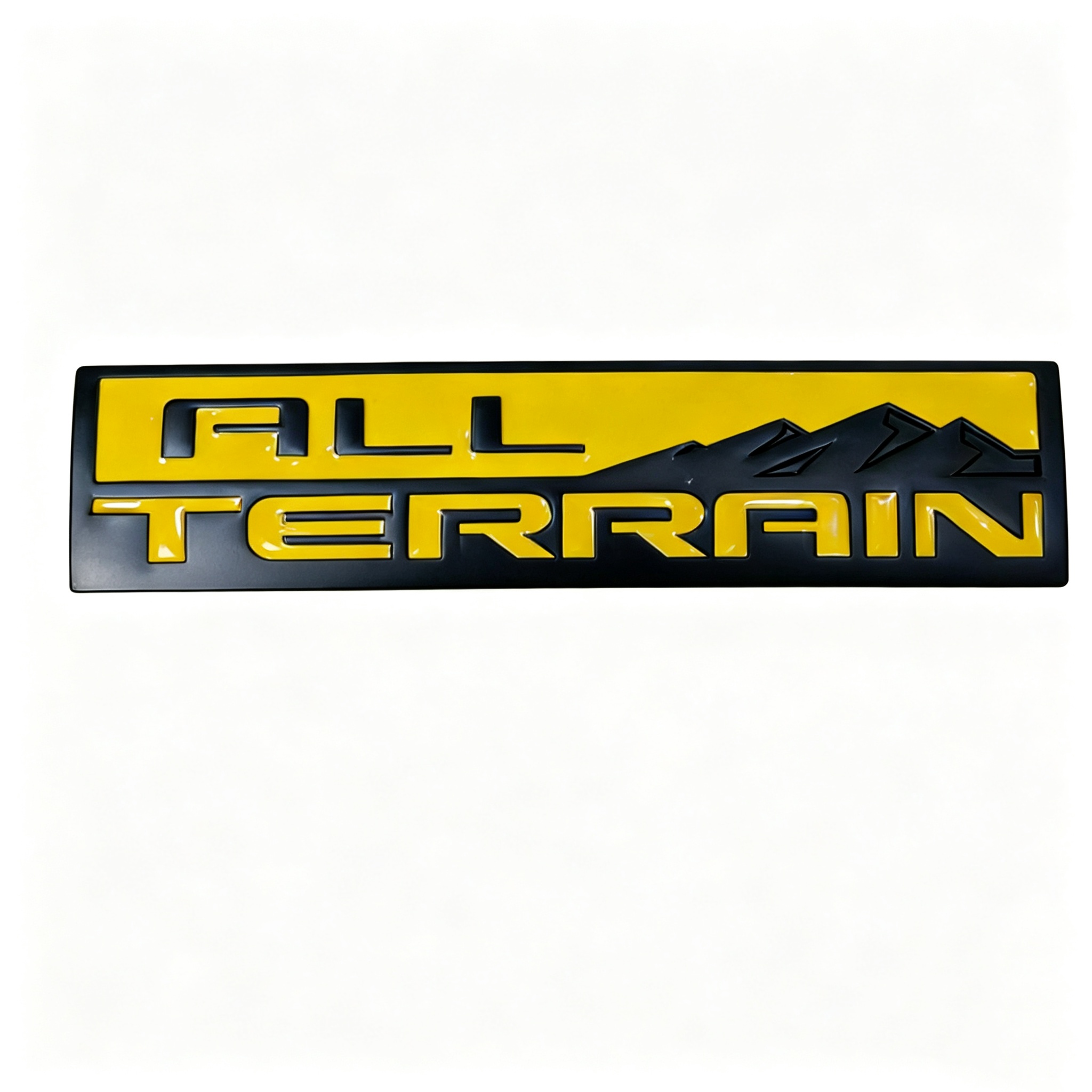 12.9*3.5cm Metal ALL TERRAIN Car Sticker for Chevrolet Chevrolet Truck OFFROAD Netby