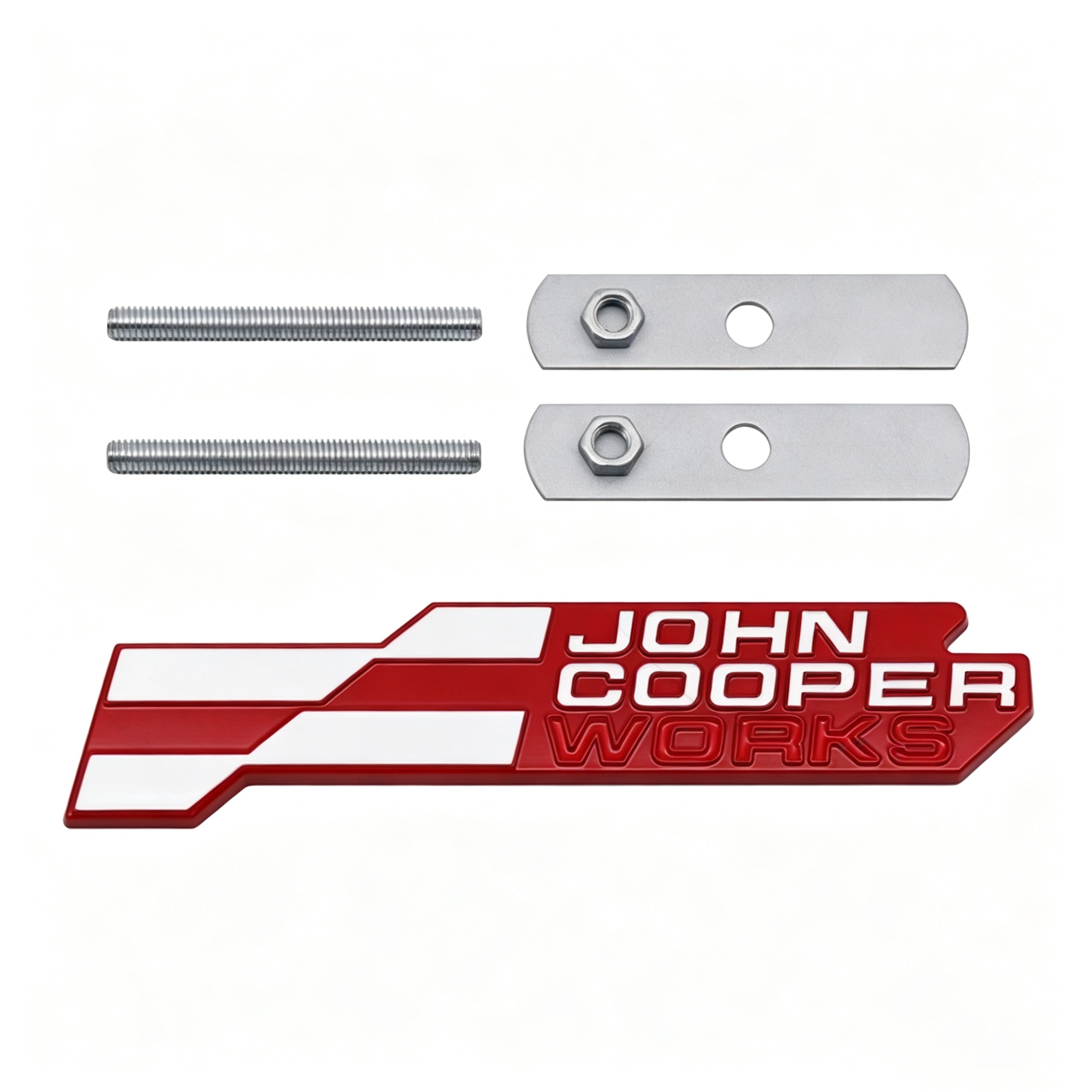 Metal Car Grille Emblem Badge for MINI COOPER JOHN COOPER Netby
