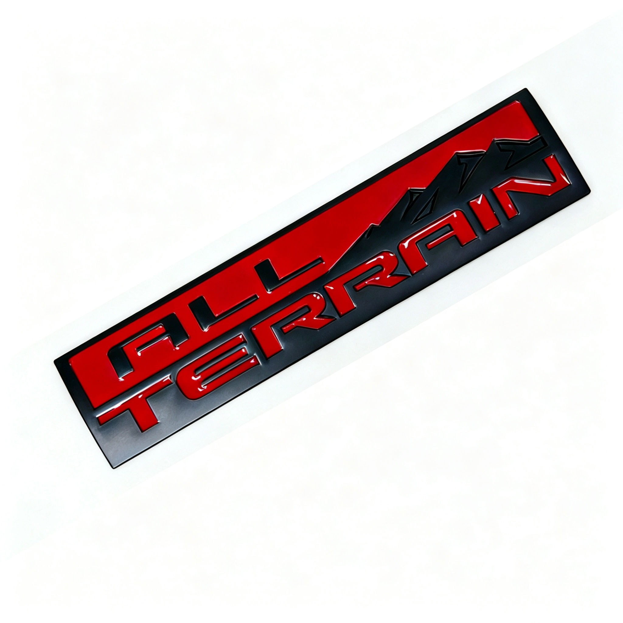 12.9*3.5cm Metal ALL TERRAIN Car Sticker for Chevrolet Chevrolet Truck OFFROAD Netby