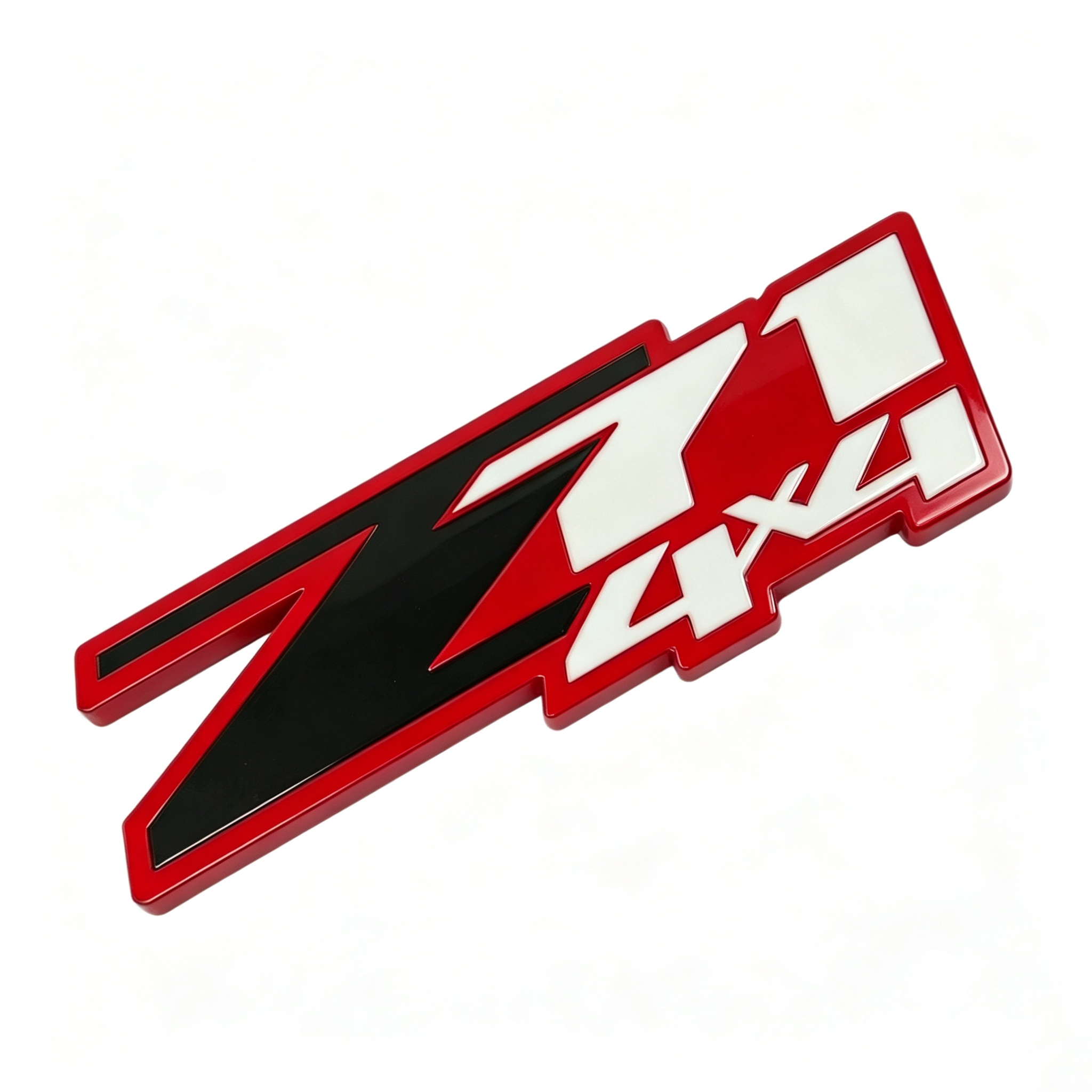 8.5*2.8cm Metal Z71 4X4 Car Sticker for Chevrolet Chevrolet Silverado Truck OFFROAD Netby