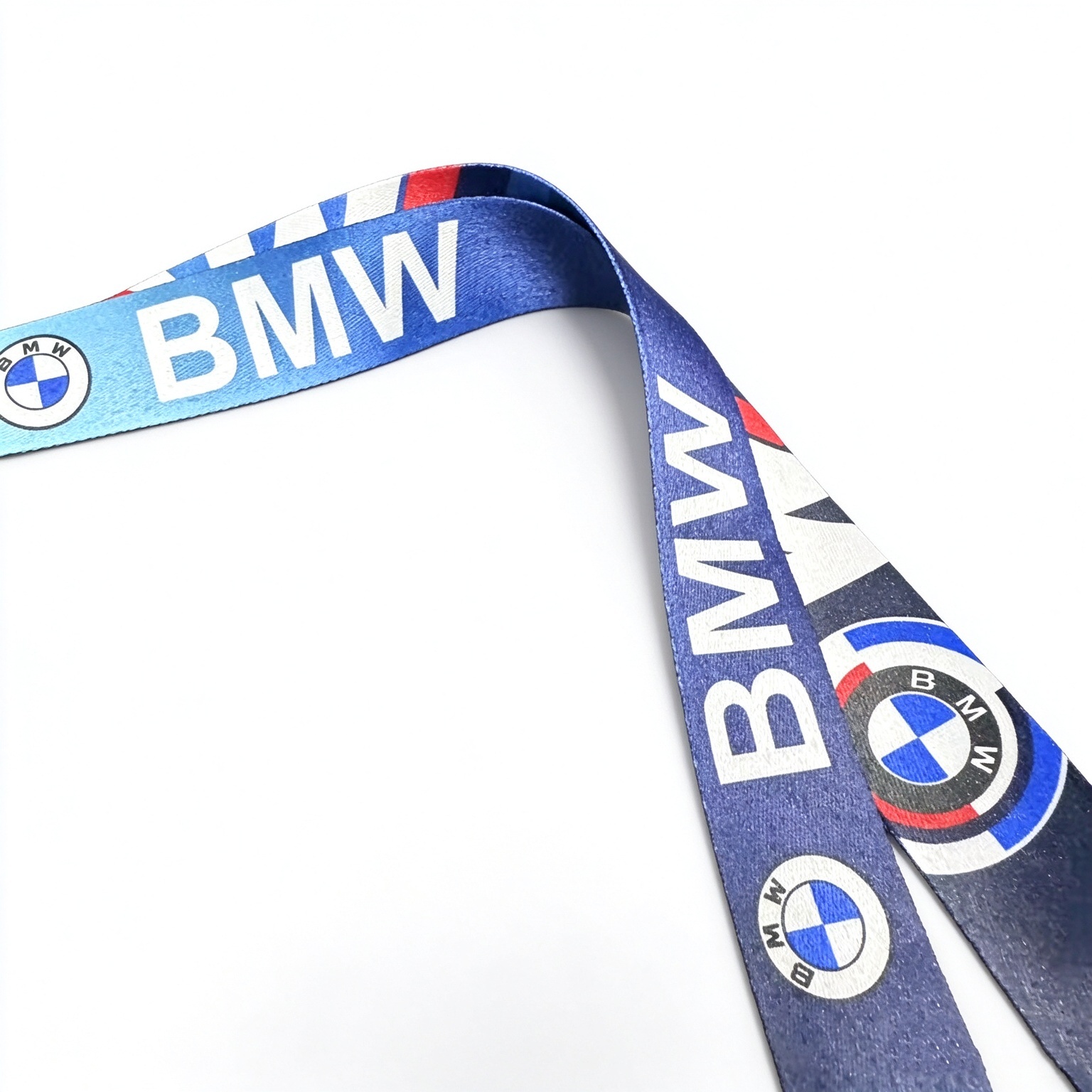 BMW 50th Anniversary Car Logo Lanyard Keychain Keyring Neck Strap Netby