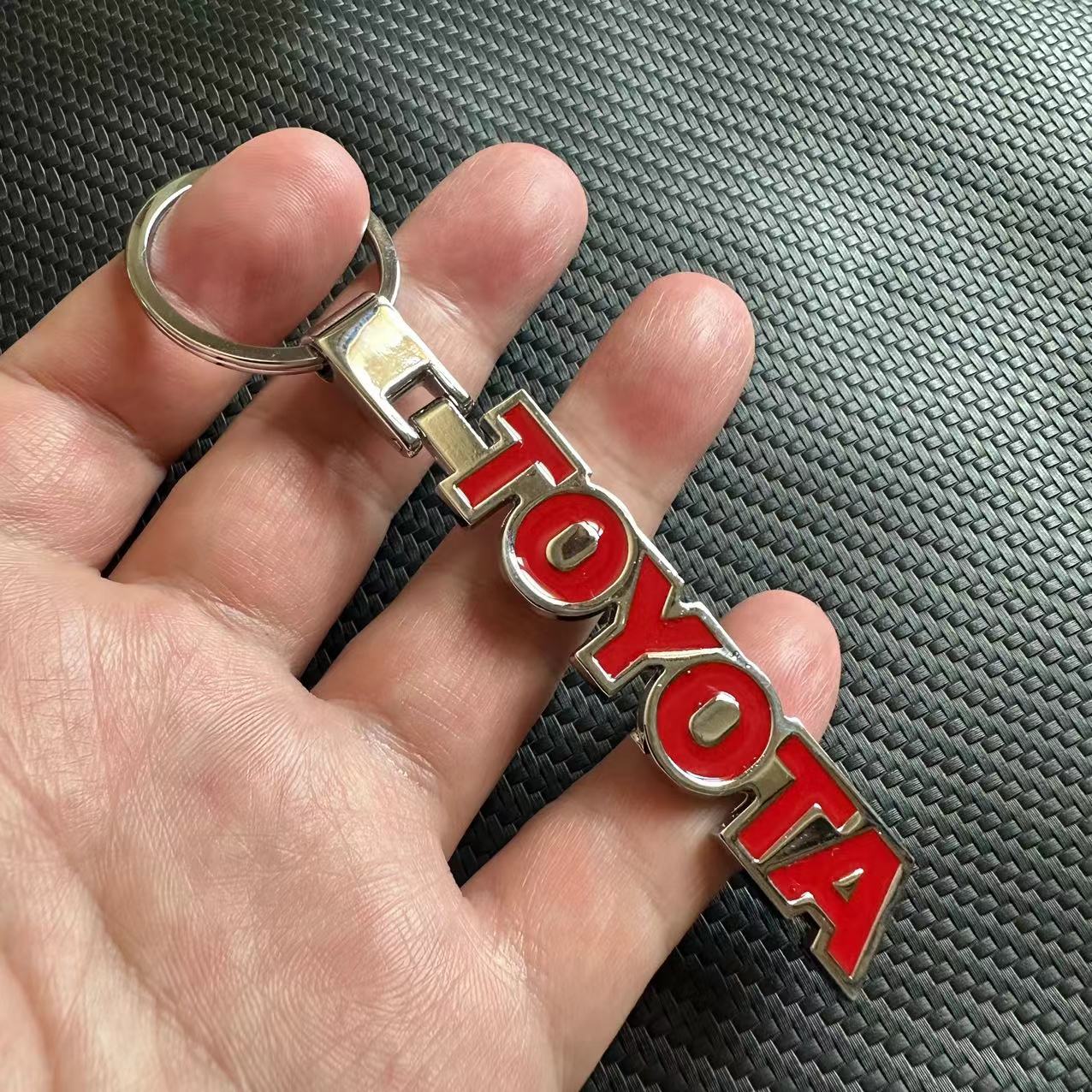 Metal Toyota Car Logo Keyring Keychain Keyfob Netby