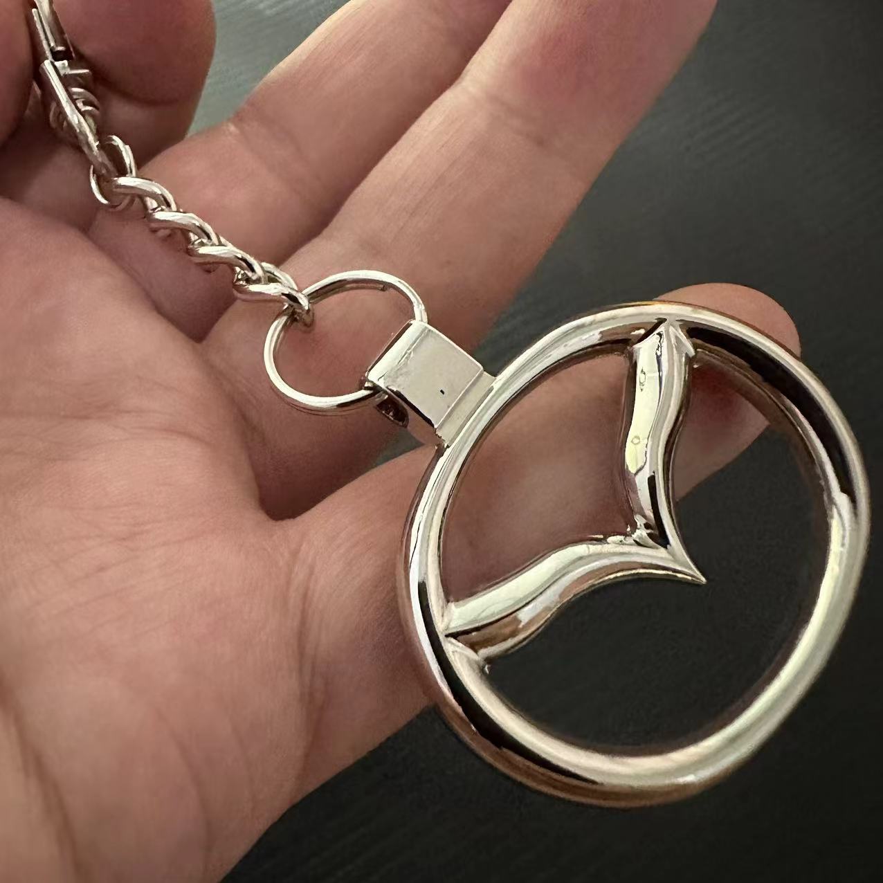 3D Metal Mazda Car Logo Keyring Keychain Keyfob Netby