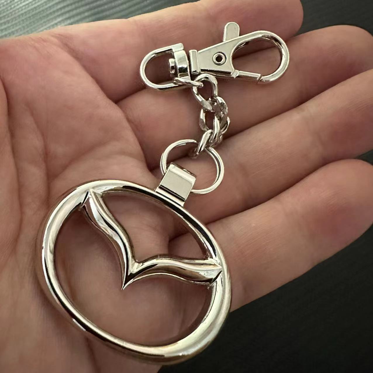 3D Metal Mazda Car Logo Keyring Keychain Keyfob Netby