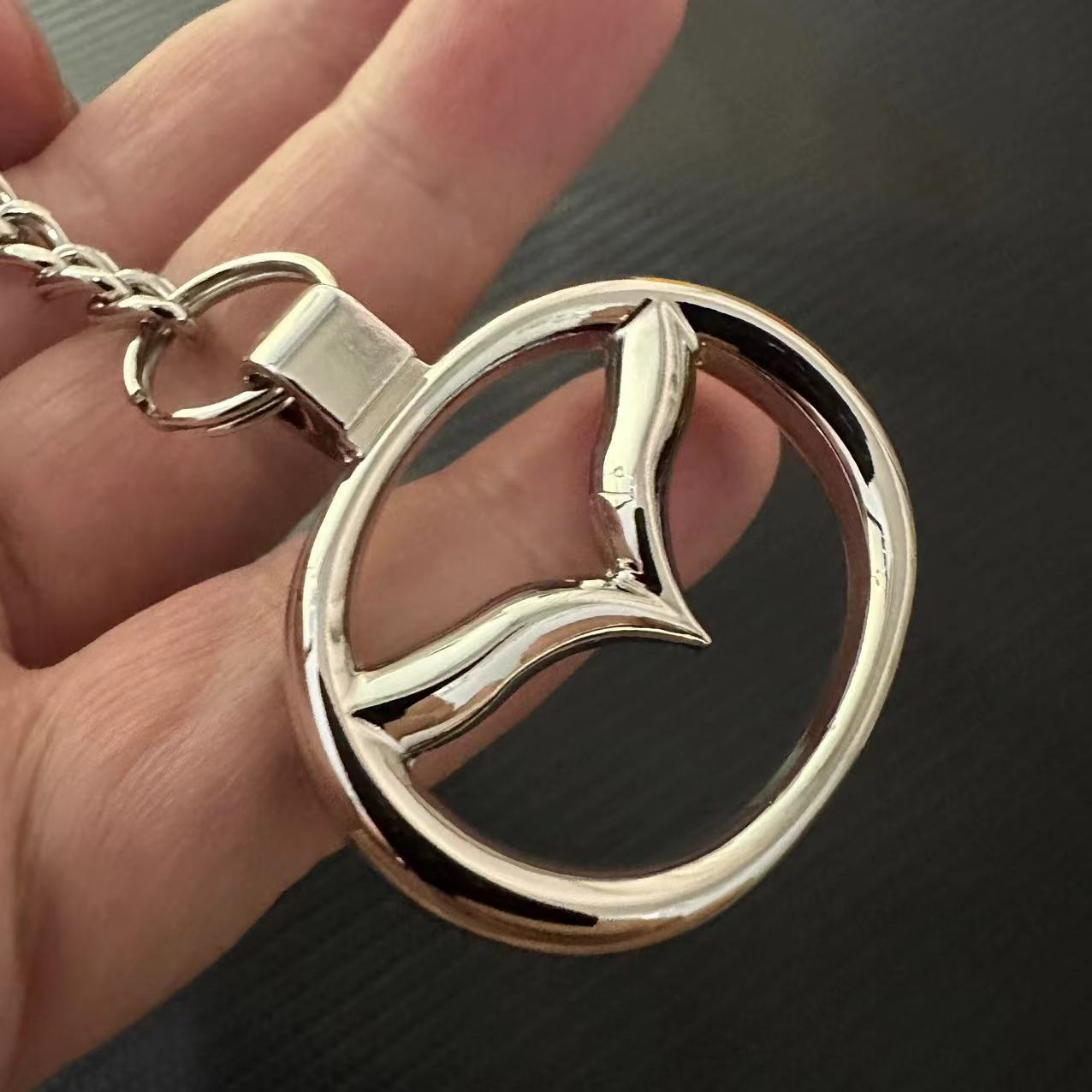 3D Metal Mazda Car Logo Keyring Keychain Keyfob Netby