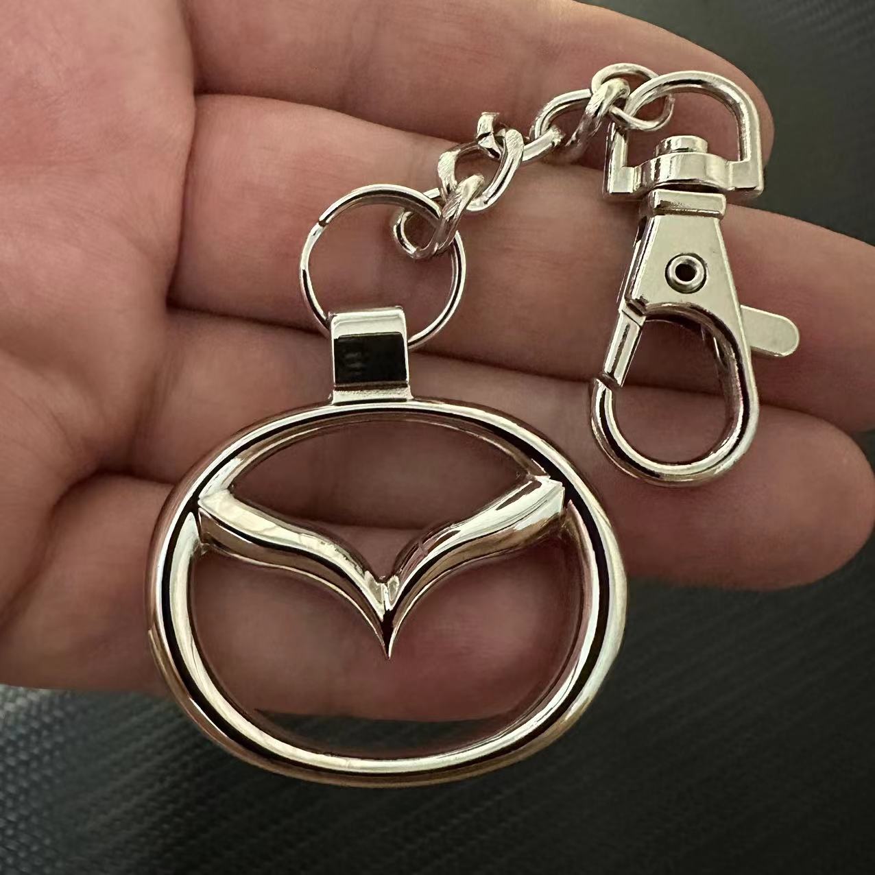 3D Metal Mazda Car Logo Keyring Keychain Keyfob Netby