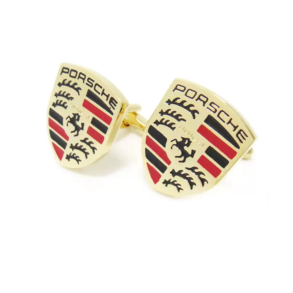 Metal Cufflinks Car Logo for Audi Benz Bmw Buick Maserati Volkswagen Volvo Toyota Bentley Rolls Royce Netby Recommend