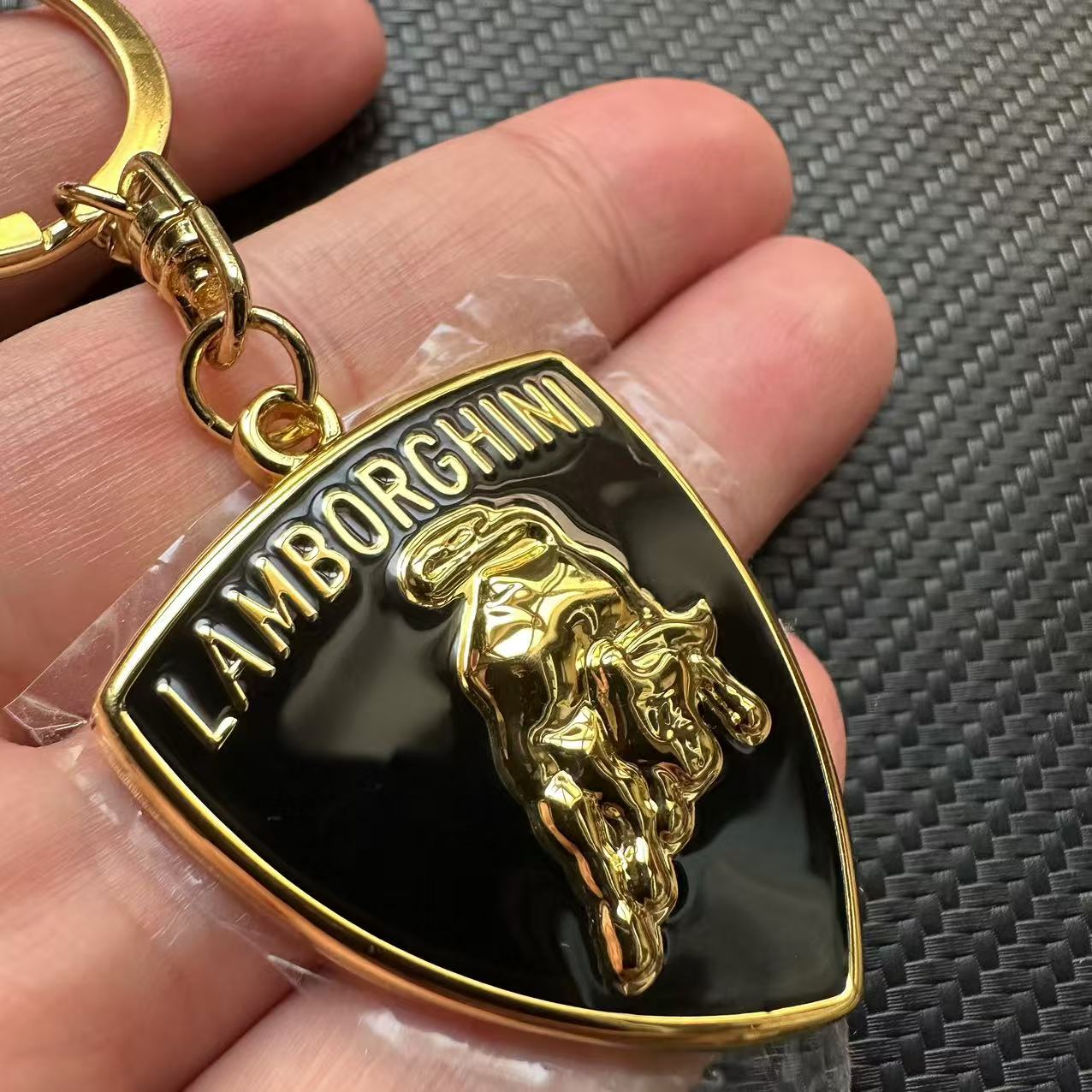 3D Metal Lamborghini Car Logo Logo Keyring Keychain Netby