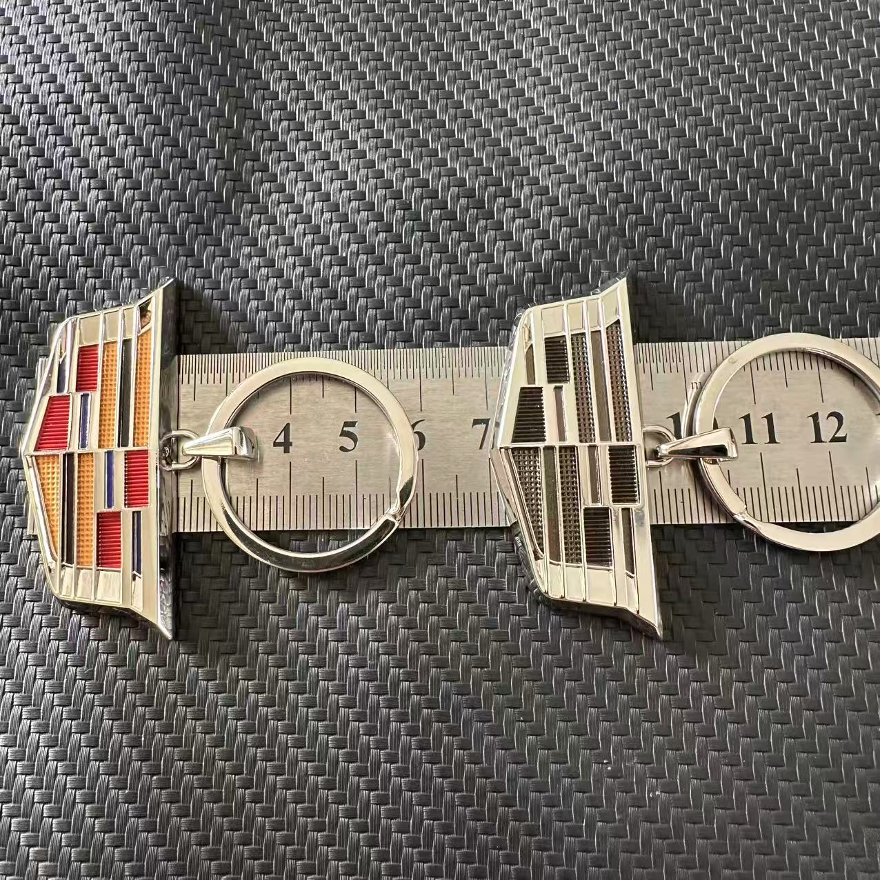 3D Shield Style Car Logo Keychain Keyring for Cadillac Netby