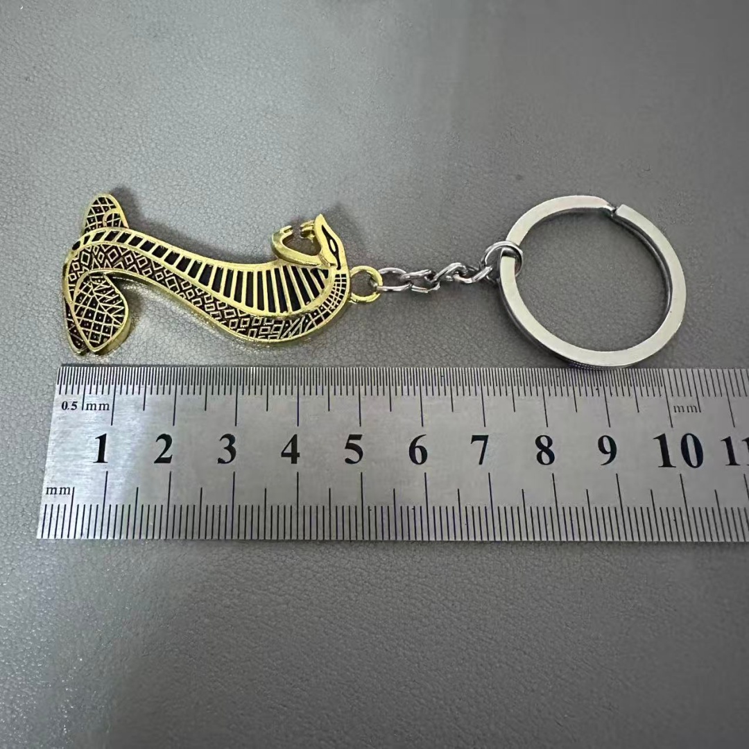 3D Metal Leather Mustang VIPER SHELBY Car Logo Logo Keyring Keychain Netby