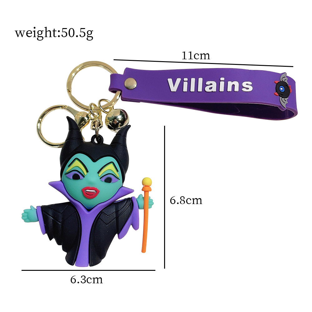 Animation Villain Evil Witch Keychain Keyring Netby