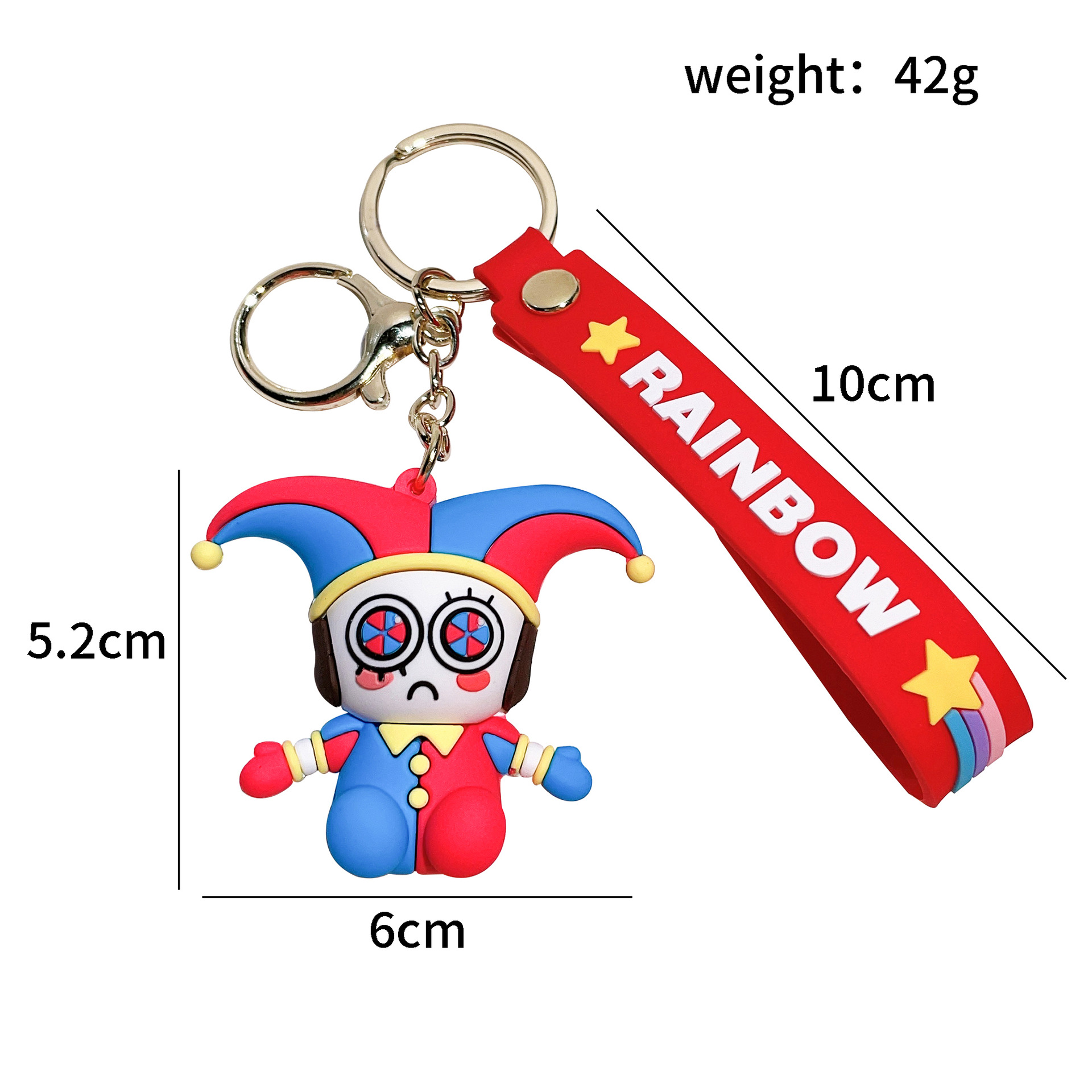 Animation The Amazing Digital Circus Keychain Keyring Netby