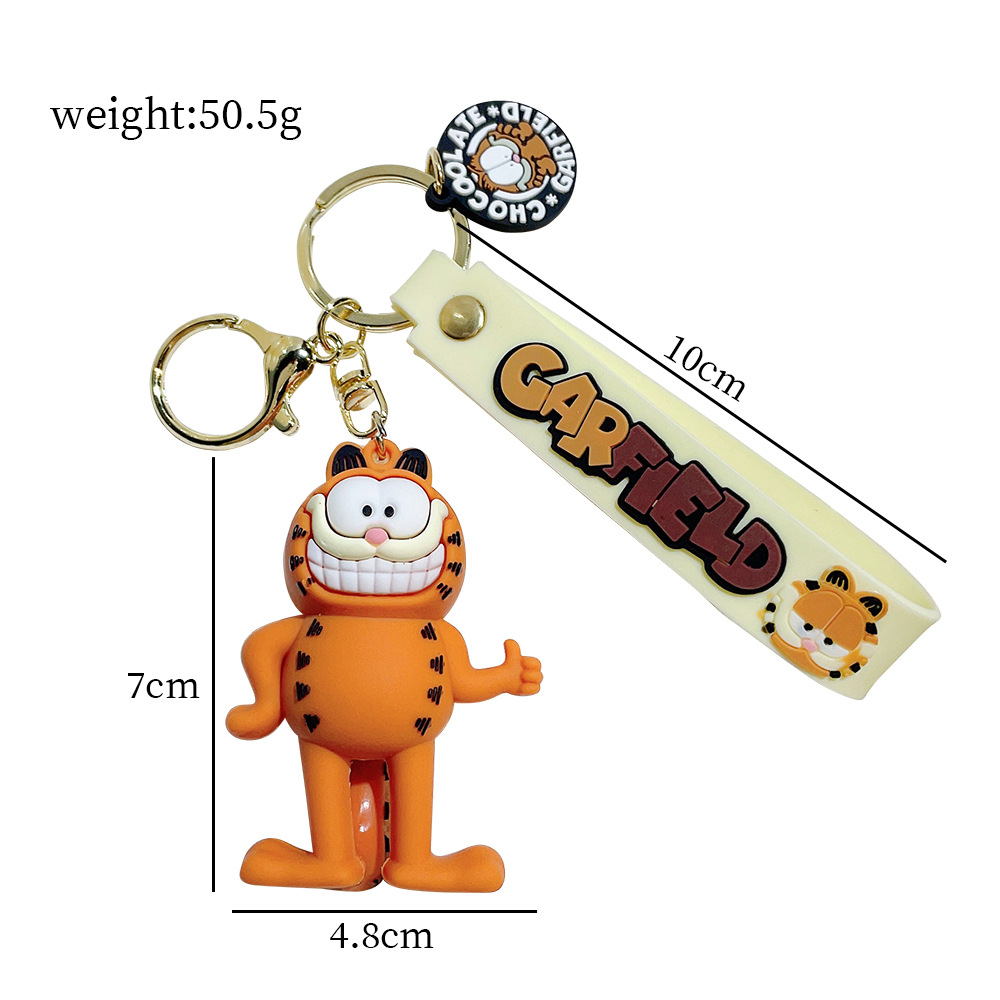 Animation Garfield Keychain Keyring Netby