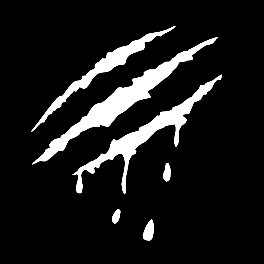 Reflective Claw Car Sticker Netby