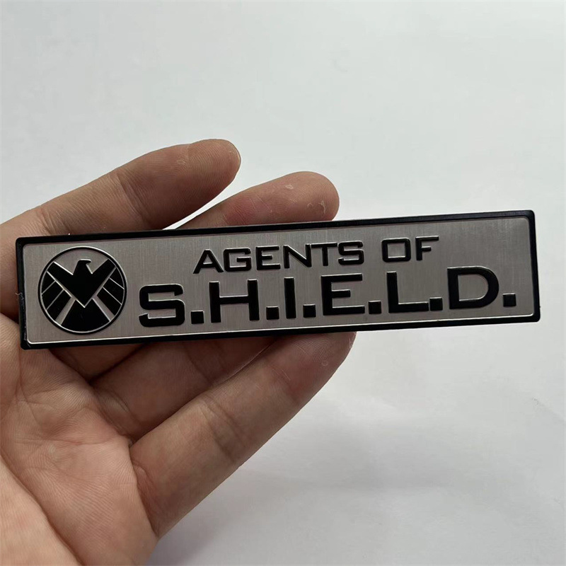 Alloy AGENT OF SHIELD Captain America Car Sticker Netby