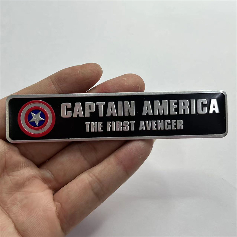 Alloy AGENT OF SHIELD Captain America Car Sticker Netby