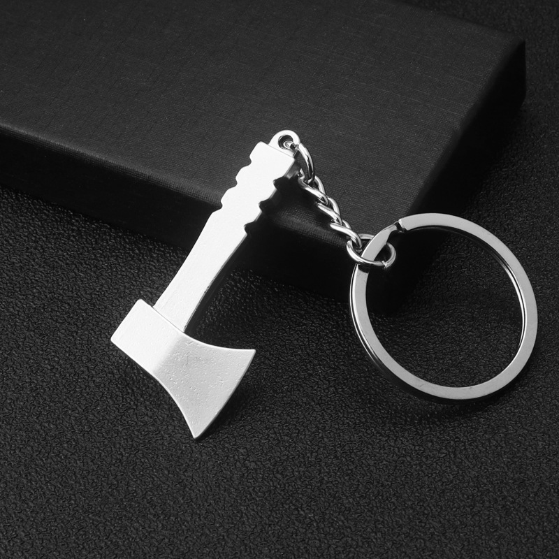 Adjustable Wrench Metal Keychain Ruler Vise Serrated Car Key Ring Pendant Tool Key Netby