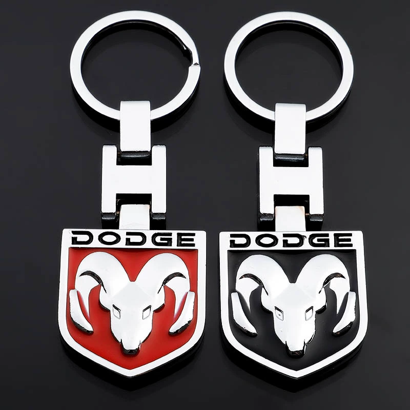 H Bcuckle Metal Keychain Keyring for Dodge Netby