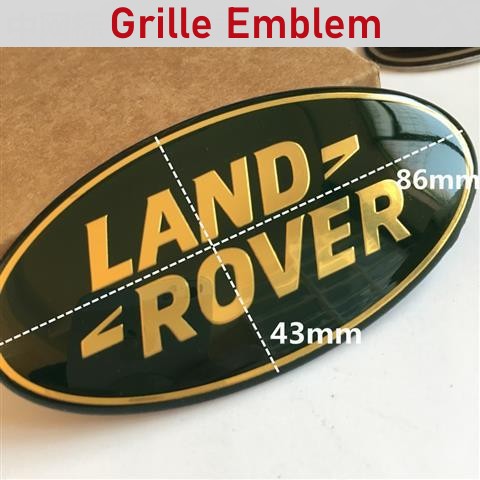 Landrover Car Grille & Trunk Emblem Badge Netby