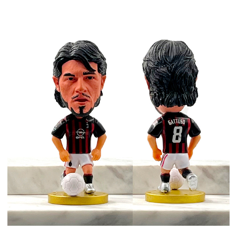 Messi Cristiano Ronaldo Football Star figurines De Bruyne Van Dijk Sterling Mora Neymar Ornament Netby