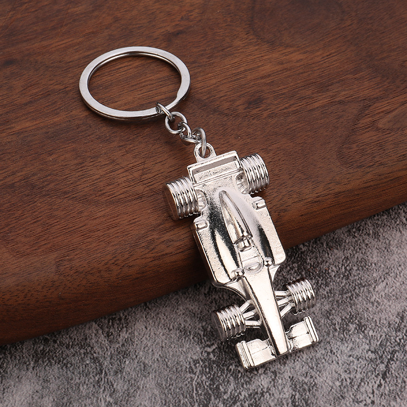 Cheap Low Quality Metal F1 Racing Car Keychain Keyring Netby